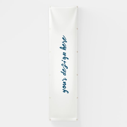 Personaliseren of aanpassen spandoek (Verticaal)