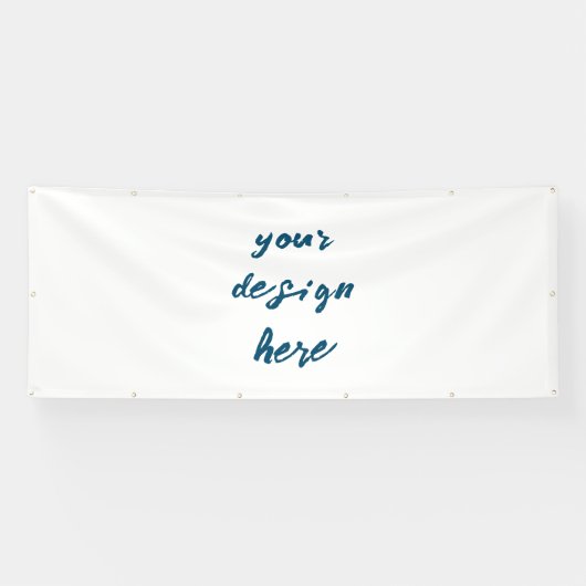 Personaliseren of aanpassen spandoek (Horizontaal)