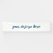 Personaliseren of aanpassen spandoek (Horizontaal)