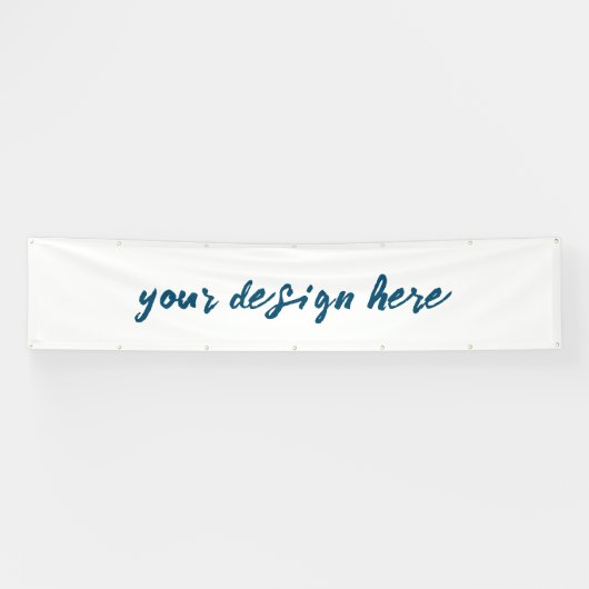 Personaliseren of aanpassen spandoek (Horizontaal)