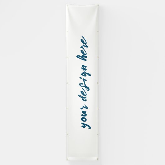 Personaliseren of aanpassen spandoek (Verticaal)