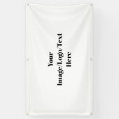 Personaliseren of aanpassen spandoek (Verticaal)