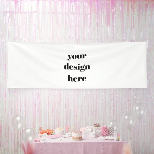 Personaliseren of aanpassen spandoek (Feest)