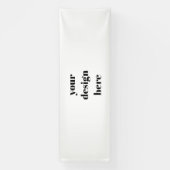 Personaliseren of aanpassen spandoek (Verticaal)