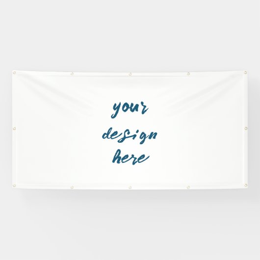 Personaliseren of aanpassen spandoek (Horizontaal)