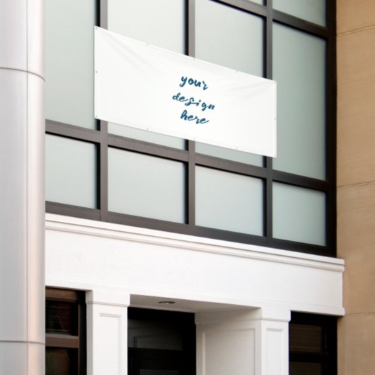 Personaliseren of aanpassen spandoek (Buitenkant Gebouw)