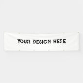 Personaliseren of aanpassen spandoek (Horizontaal)