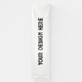 Personaliseren of aanpassen spandoek (Verticaal)