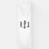 Personaliseren of aanpassen spandoek (Verticaal)