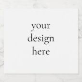 Personaliseren of aanpassen sparkling wijnetiket (Enkel label)