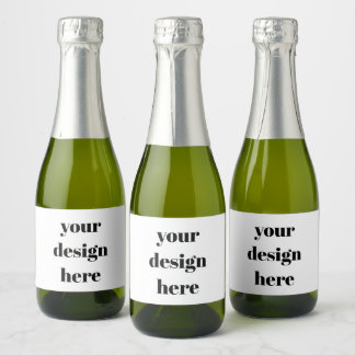 Personaliseren of aanpassen sparkling wijnetiket