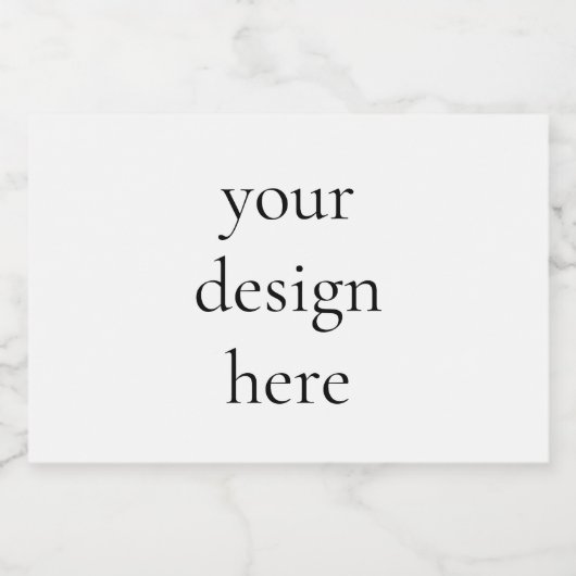 Personaliseren of aanpassen sparkling wijnetiket (Enkel label)