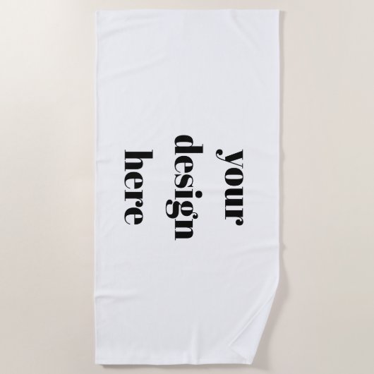 Personaliseren of aanpassen strandlaken (Voorkant)