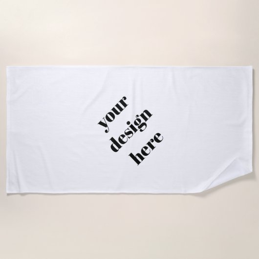 Personaliseren of aanpassen strandlaken (Voorkant)