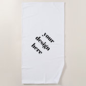 Personaliseren of aanpassen strandlaken (Voorkant)