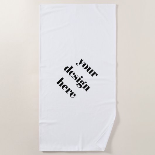 Personaliseren of aanpassen strandlaken (Voorkant)