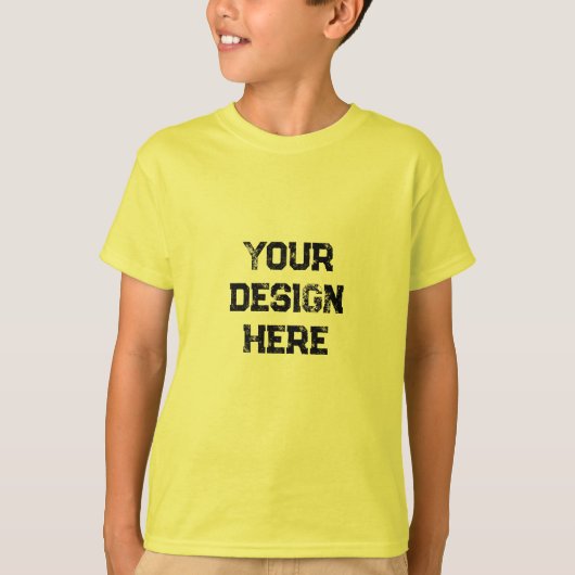 Personaliseren of aanpassen t-shirt (Voorkant)