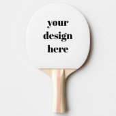 Personaliseren of aanpassen tafeltennisbatje (Voorkant)