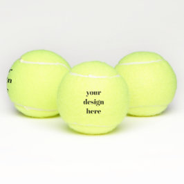Personaliseren of aanpassen tennisballen