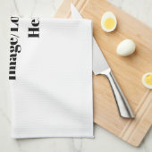 Personaliseren of aanpassen theedoek (Quarter Fold)