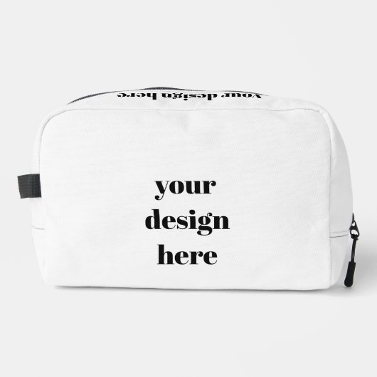 Personaliseren of aanpassen toilettasje (Voorkant)