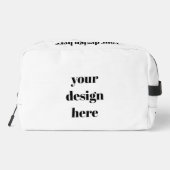 Personaliseren of aanpassen toilettasje (Achterkant)