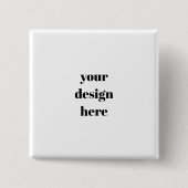 Personaliseren of aanpassen vierkante button 5,1 cm (Voorkant)
