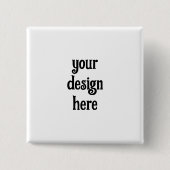Personaliseren of aanpassen vierkante button 5,1 cm (Voorkant)