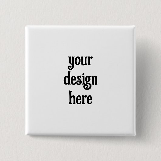 Personaliseren of aanpassen vierkante button 5,1 cm (Voorkant)