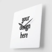 Personaliseren of aanpassen vierkante klok (Hoek)