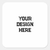 Personaliseren of aanpassen vierkante sticker (Voorkant)