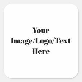 Personaliseren of aanpassen vierkante sticker