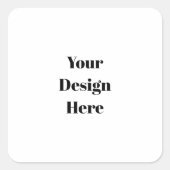 Personaliseren of aanpassen vierkante sticker (Voorkant)