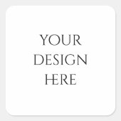 Personaliseren of aanpassen vierkante sticker (Voorkant)