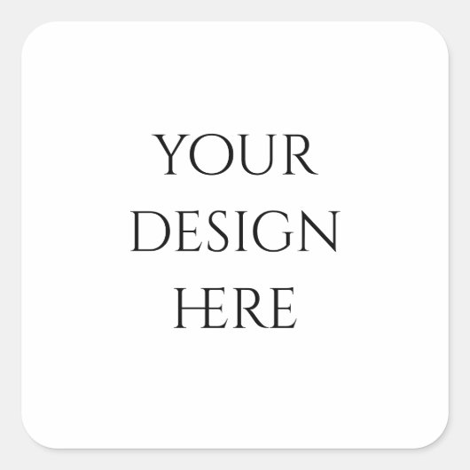 Personaliseren of aanpassen vierkante sticker (Voorkant)