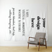 Personaliseren of aanpassen wandkleed (In Situ (horizontaal))