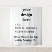 Personaliseren of aanpassen wandkleed (Voorkant)