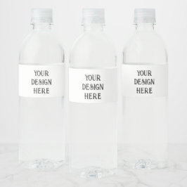 Personaliseren of Aanpassen Waterfles Etiket