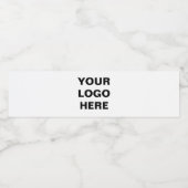 Personaliseren of aanpassen waterfles etiket (Enkel label)