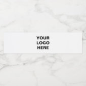 Personaliseren of aanpassen waterfles etiket (Enkel label)