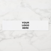 Personaliseren of aanpassen waterfles etiket (Enkel label)