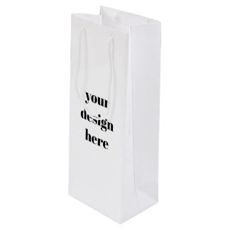 Personaliseren of aanpassen wijn cadeautas