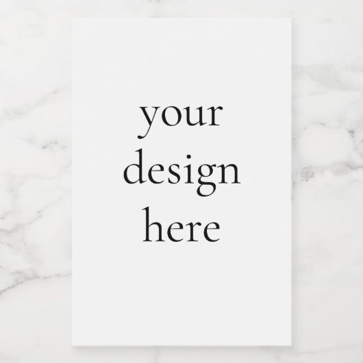 Personaliseren of aanpassen wijn etiket (Enkel label)