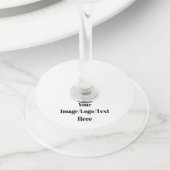 Personaliseren of aanpassen wijnglaslabel (Dichtbij)