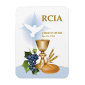 Personaliseren, RCIA feliciteert katholieke heilig Magneet (Verticaal)