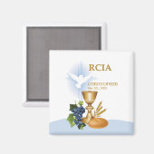 Personaliseren, RCIA feliciteert katholieke heilig Magneet (Voorkant / Achterkant)