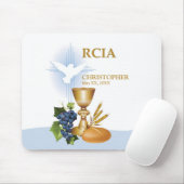 Personaliseren, RCIA feliciteert katholieke heilig Muismat (Met muis)