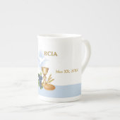 Personaliseren, RCIA feliciteert katholieke heilig Porselein Kop (Voorkant rechts)