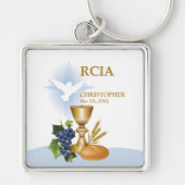 Personaliseren, RCIA feliciteert katholieke heilig Sleutelhanger (Voorkant)