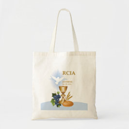 Personaliseren, RCIA feliciteert katholieke heilig Tote Bag